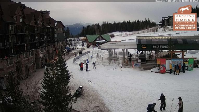 Webcam Kicking Horse: Gondola Base