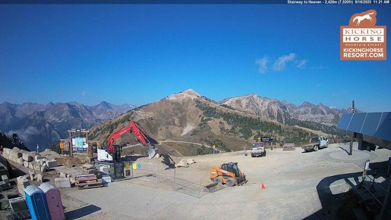 Webcam Kicking Horse: Stairway