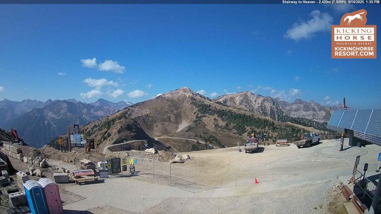 Webcam Kicking Horse: Stairway