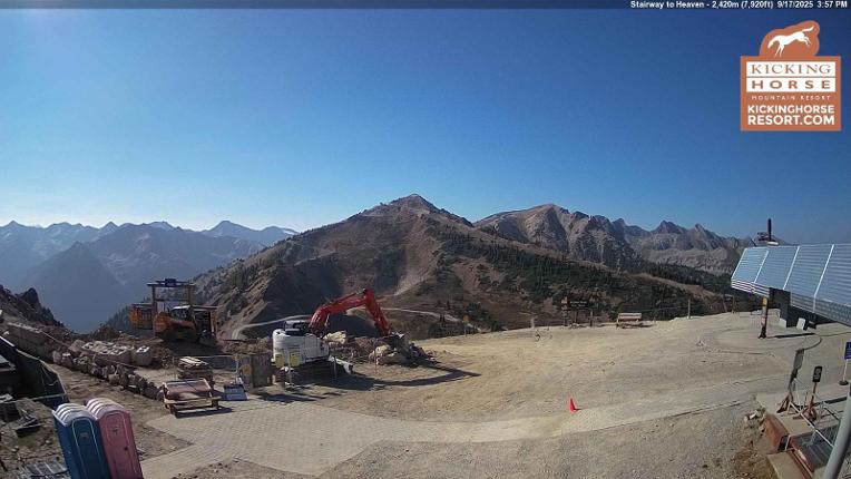 Webcam Kicking Horse: Stairway