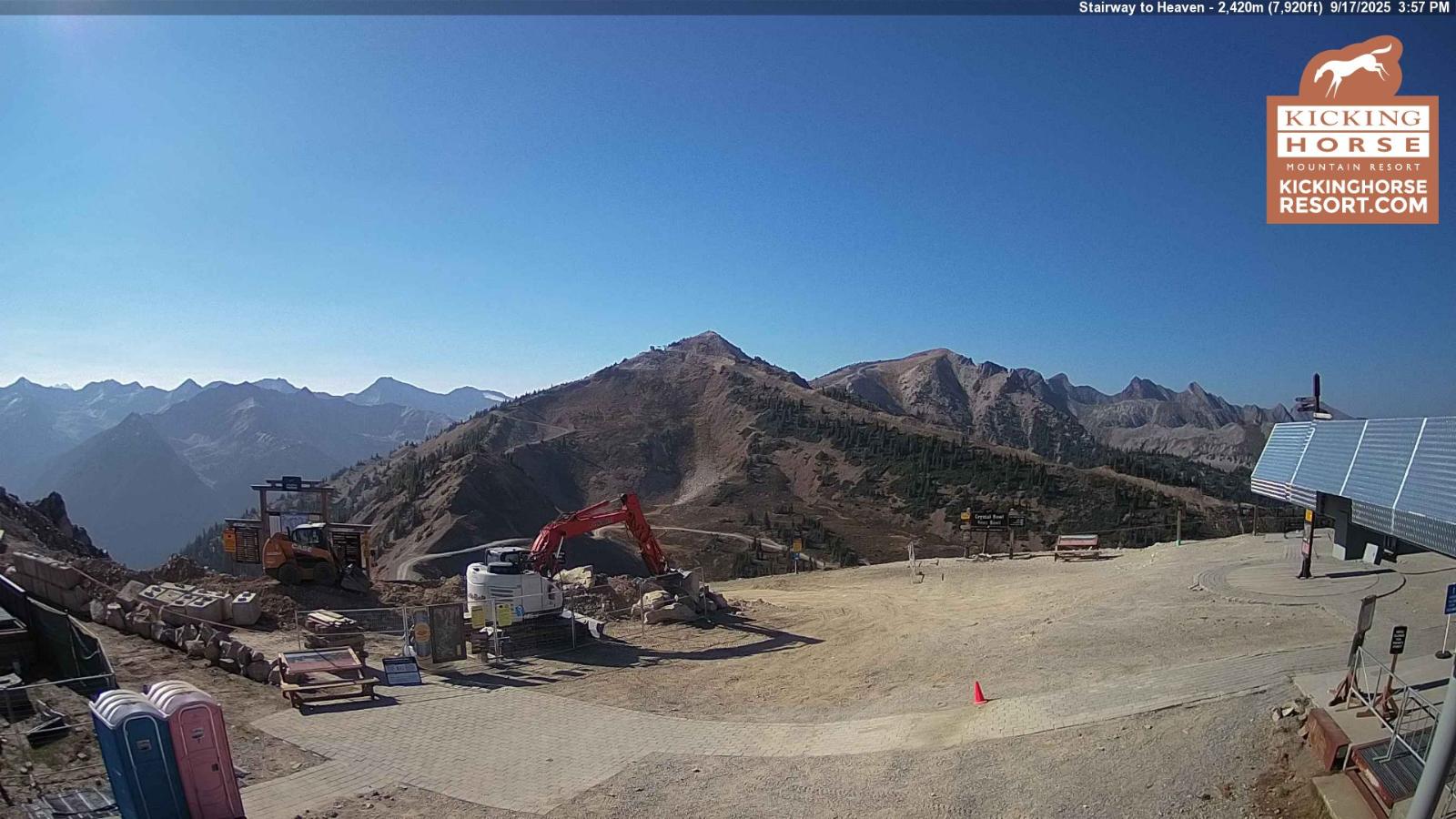 Webcam Kicking Horse: Stairway
