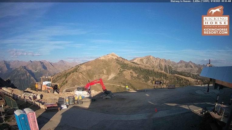Webcam Kicking Horse: Stairway