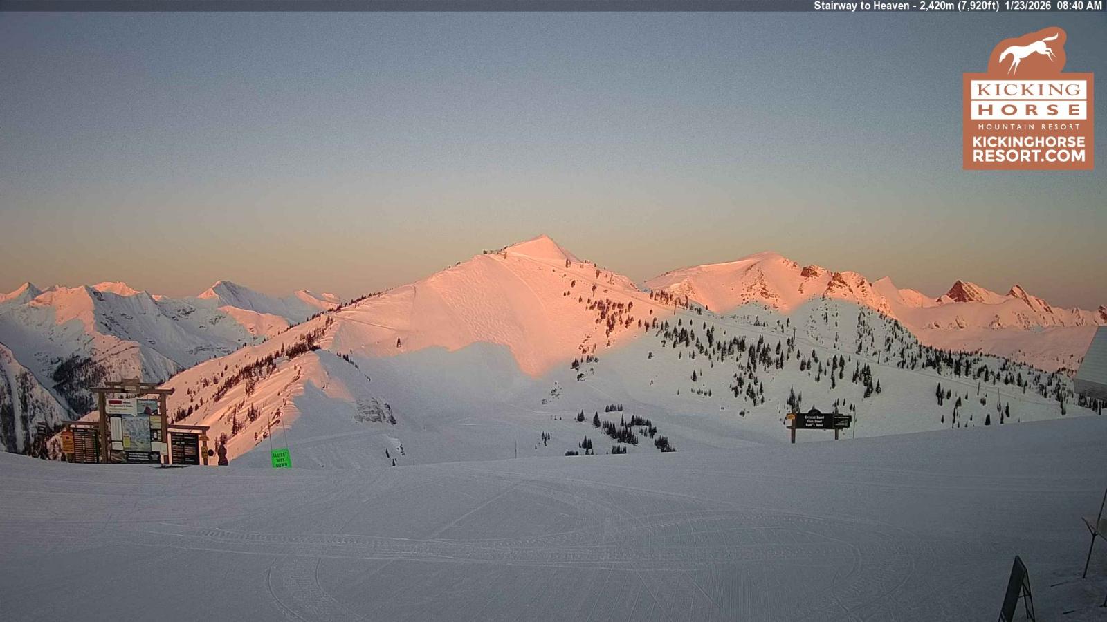 Webcam Kicking Horse: Stairway