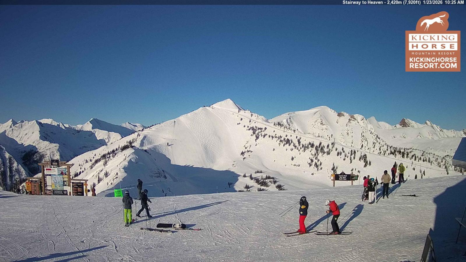 Webcam Kicking Horse: Stairway