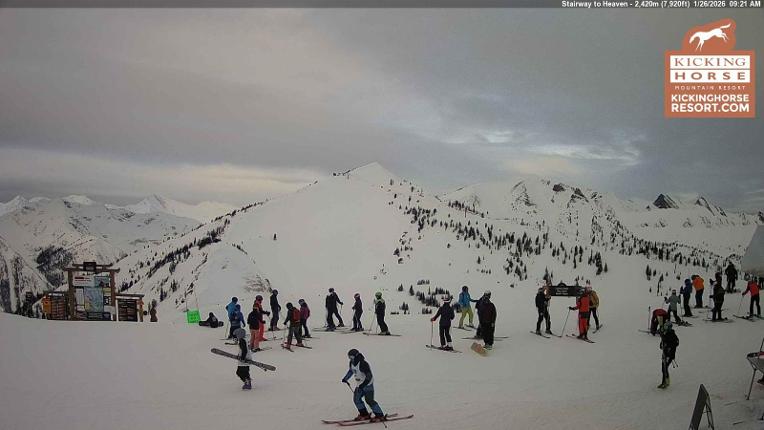 Webcam Kicking Horse: Stairway