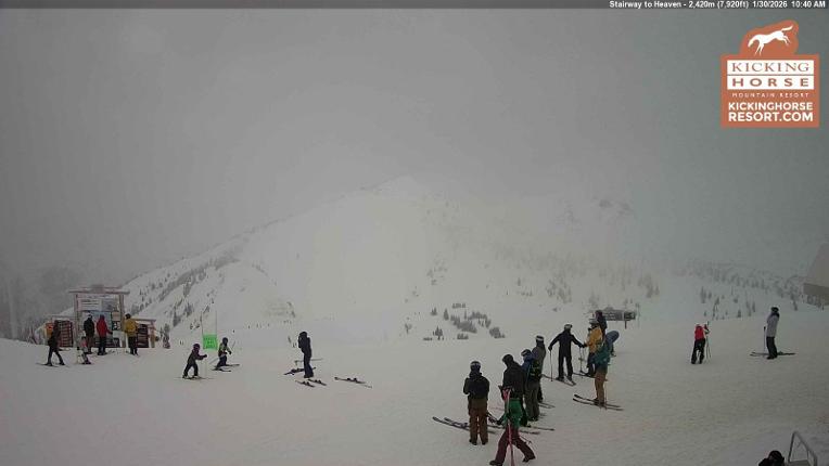 Webcam Kicking Horse: Stairway