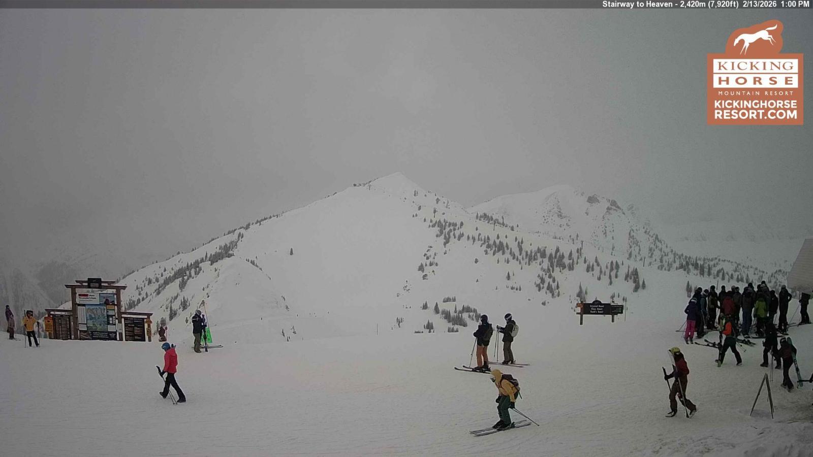 Webcam Kicking Horse: Stairway