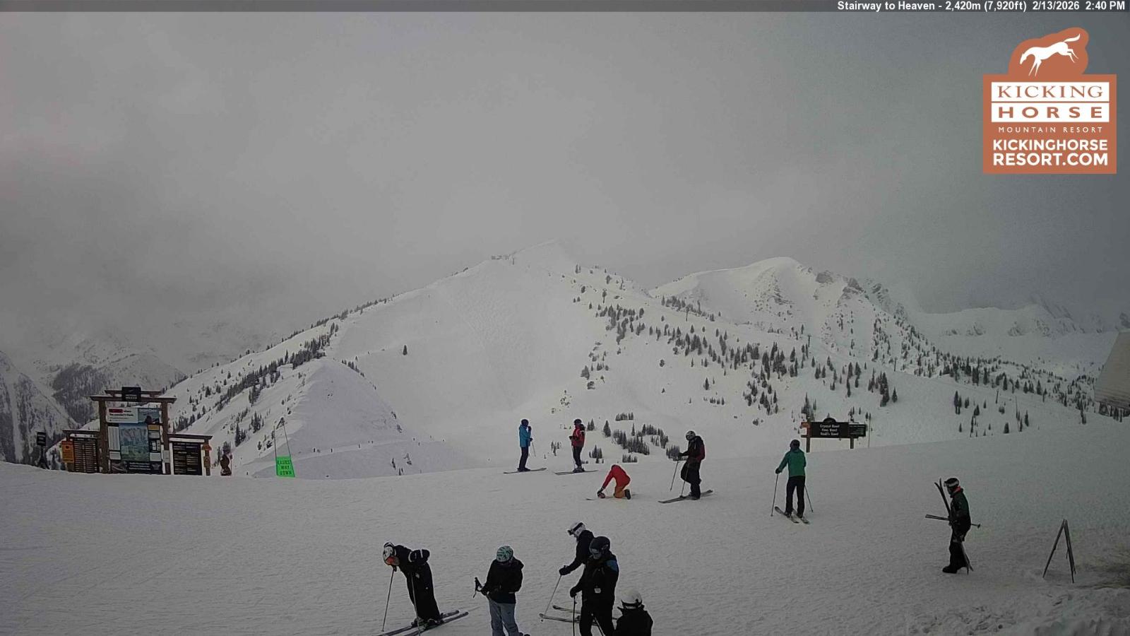 Webcam Kicking Horse: Stairway