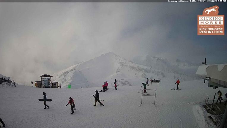 Webcam Kicking Horse: Stairway