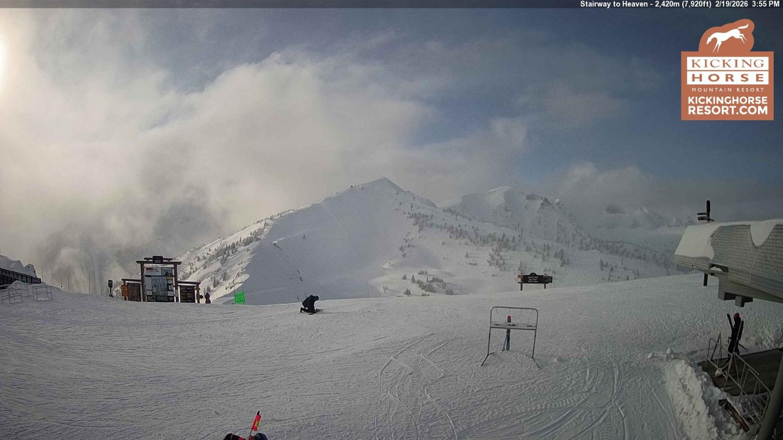 Webcam Kicking Horse: Stairway