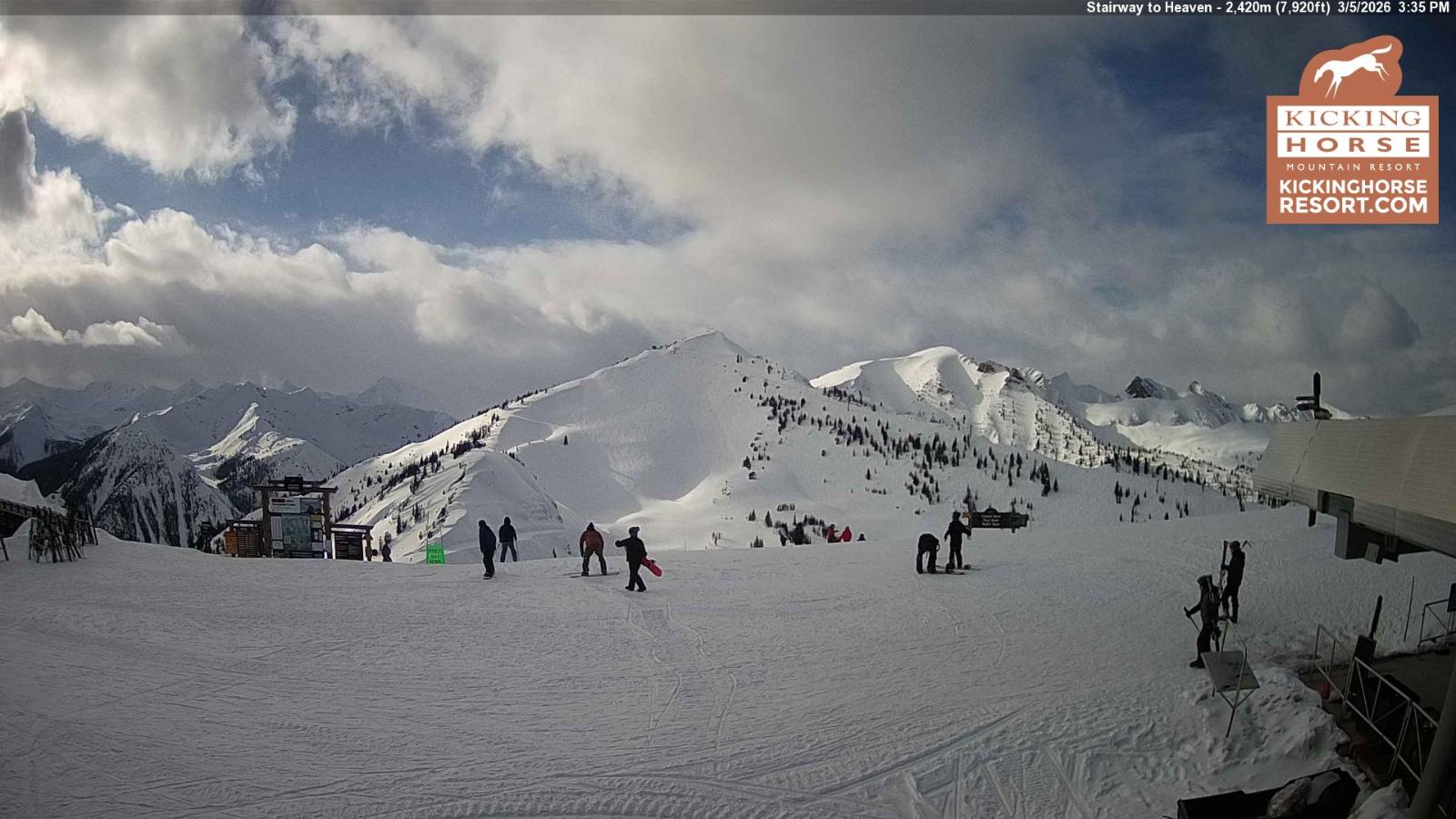 Webcam Kicking Horse: Stairway