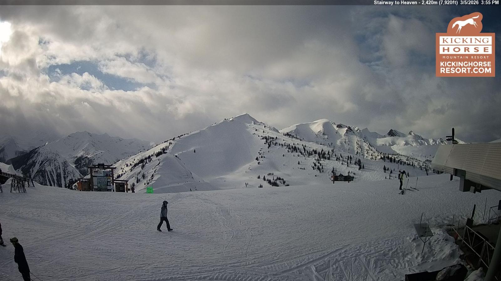 Webcam Kicking Horse: Stairway