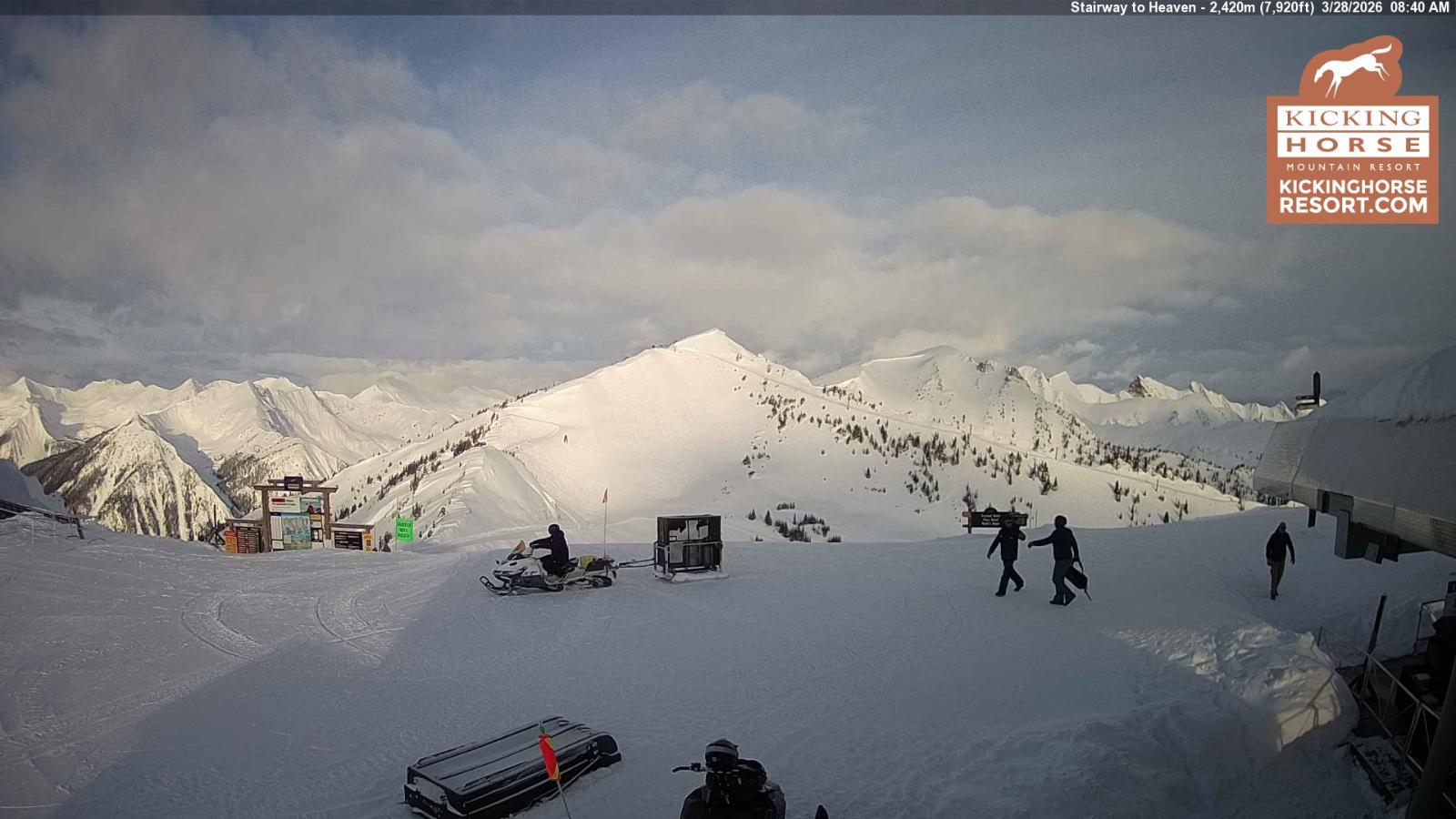 Webcam Kicking Horse: Stairway