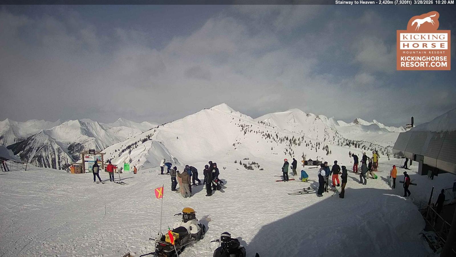 Webcam Kicking Horse: Stairway