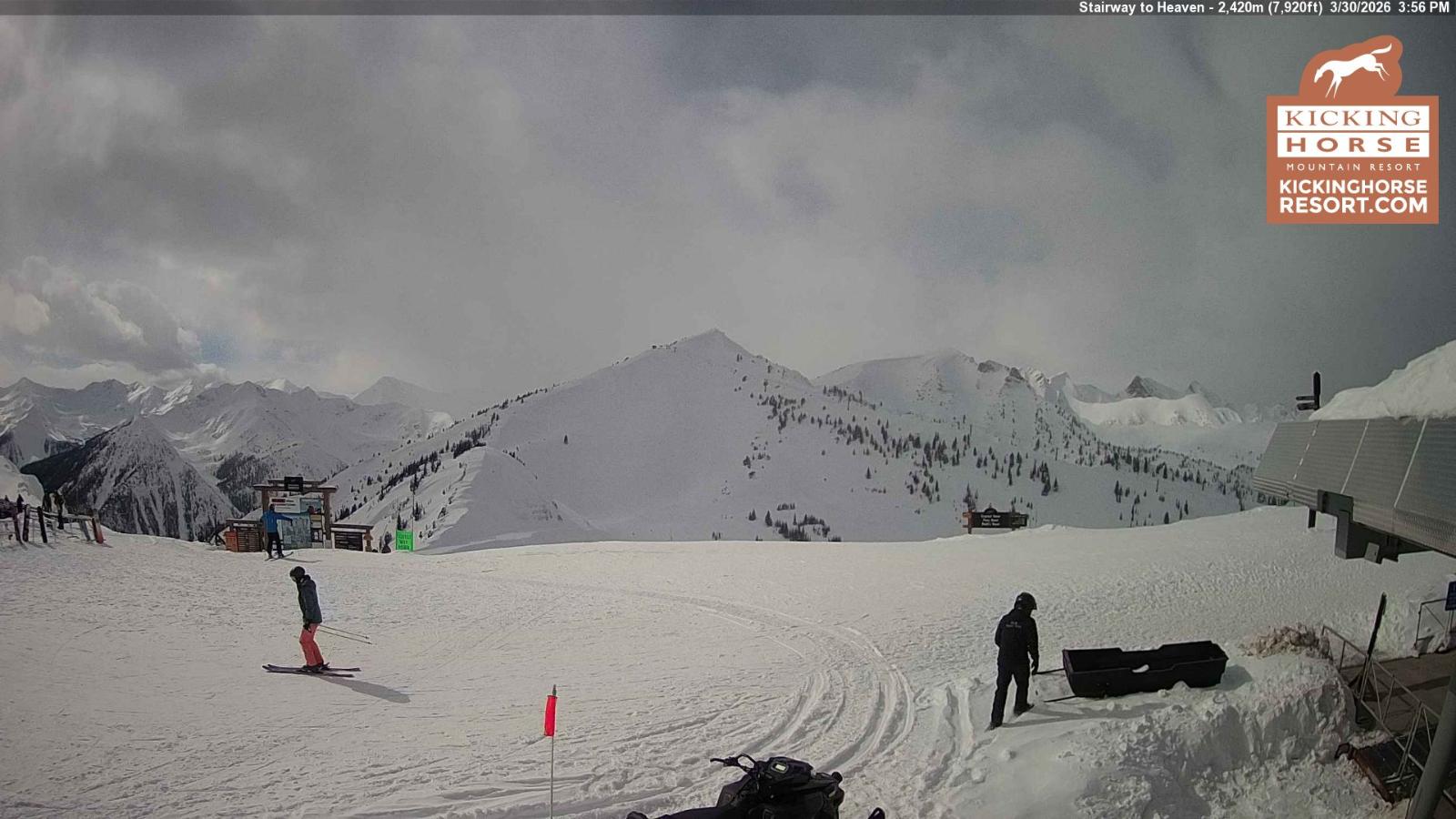 Webcam Kicking Horse: Stairway