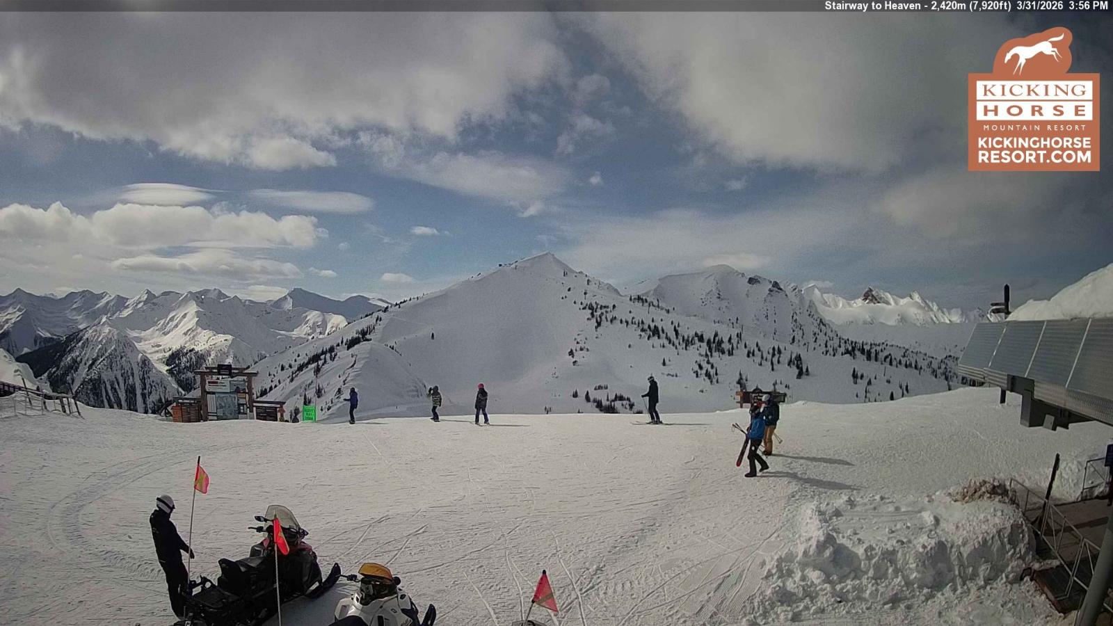 Webcam Kicking Horse: Stairway
