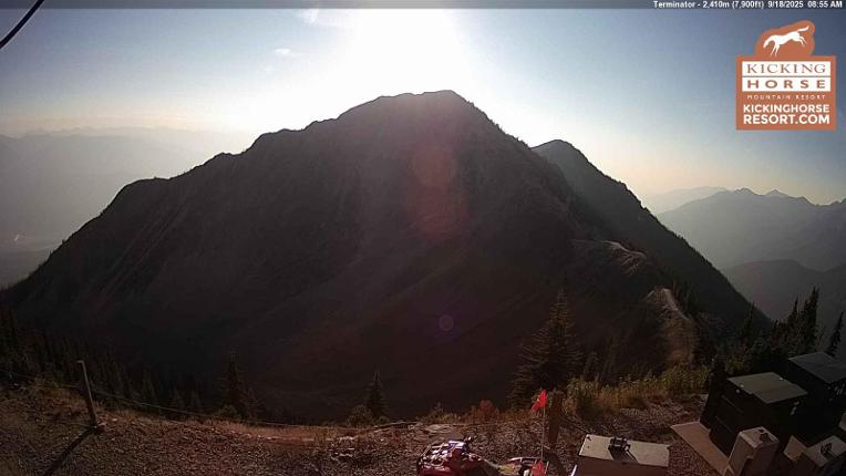 Webcam Kicking Horse: Terminator