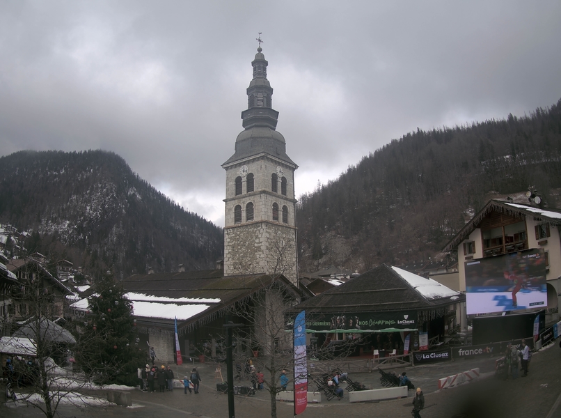 Webcam La Clusaz: Place du Village
