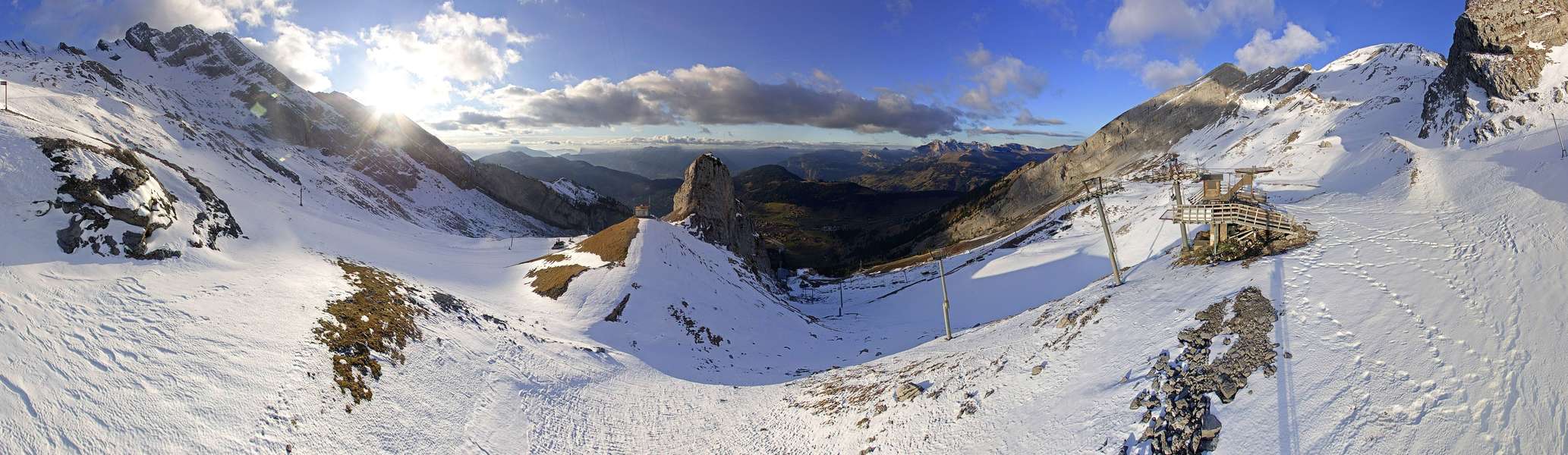 Webcam La Clusaz: Sommet de Bergerie