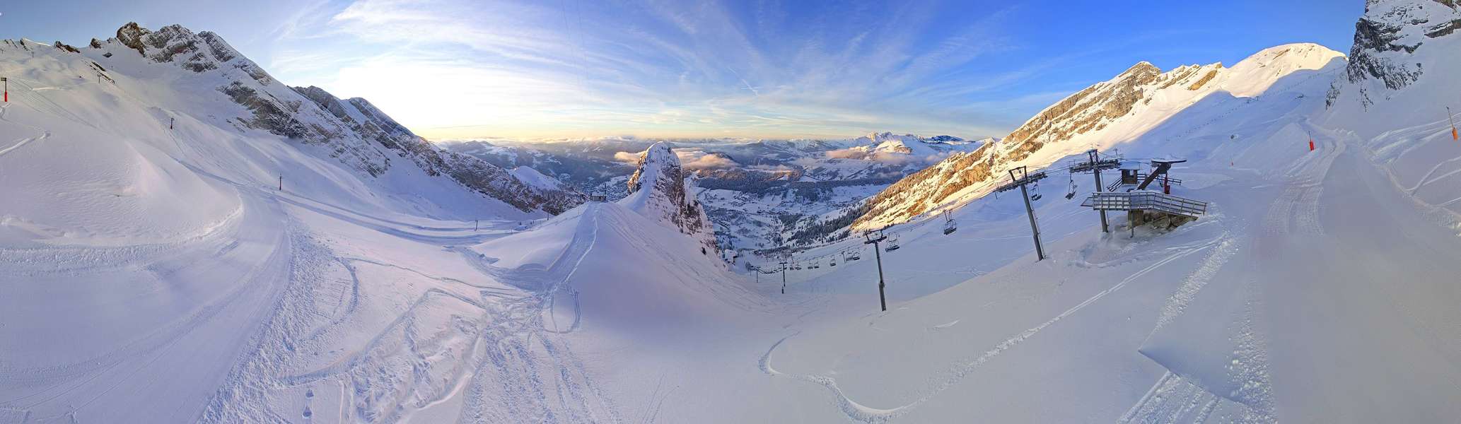 Webcam La Clusaz: Sommet de Bergerie