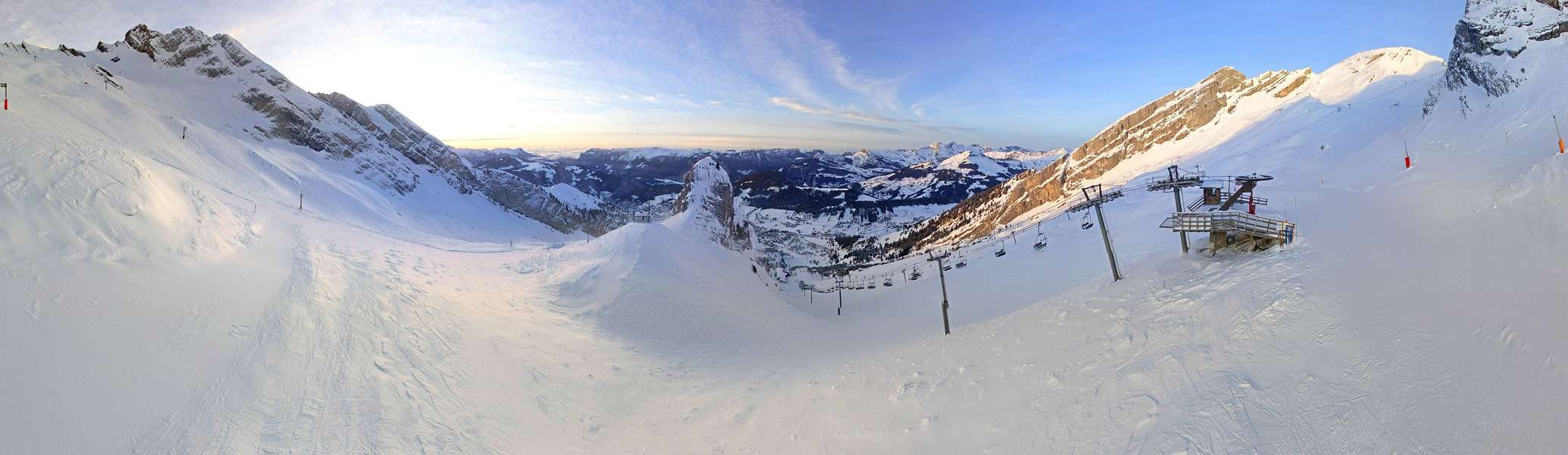 Webcam La Clusaz: Sommet de Bergerie