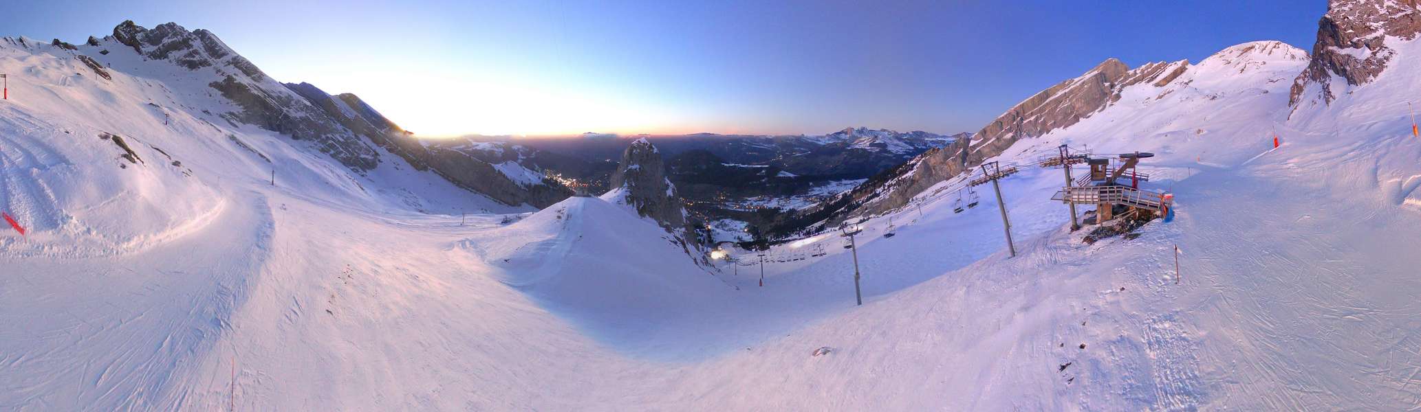Webcam La Clusaz: Sommet de Bergerie