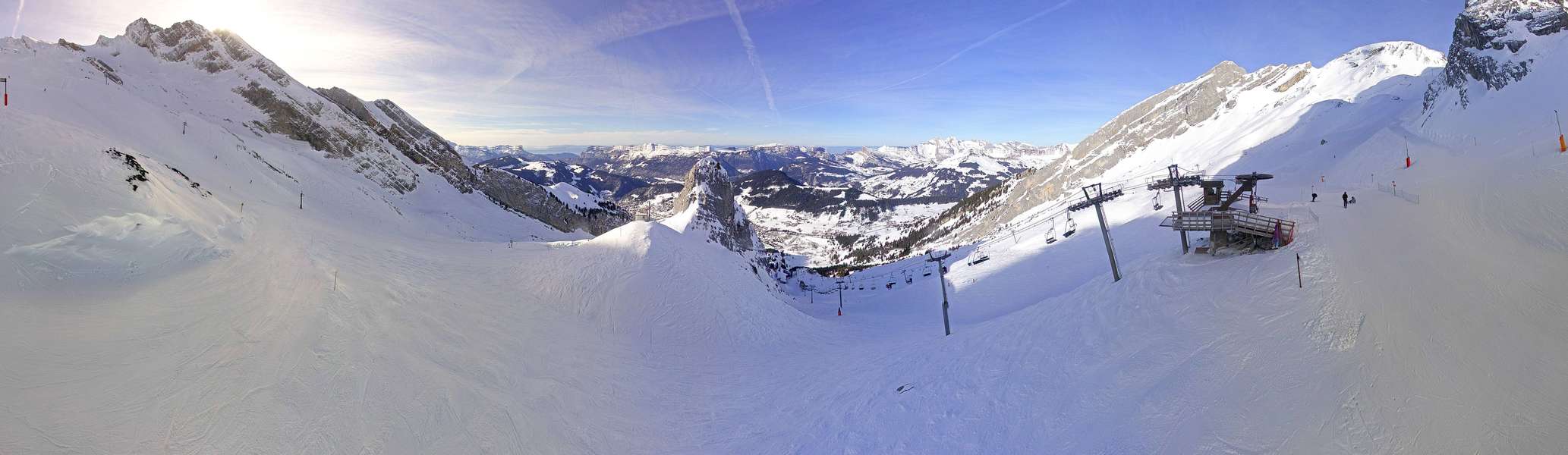 Webcam La Clusaz: Sommet de Bergerie