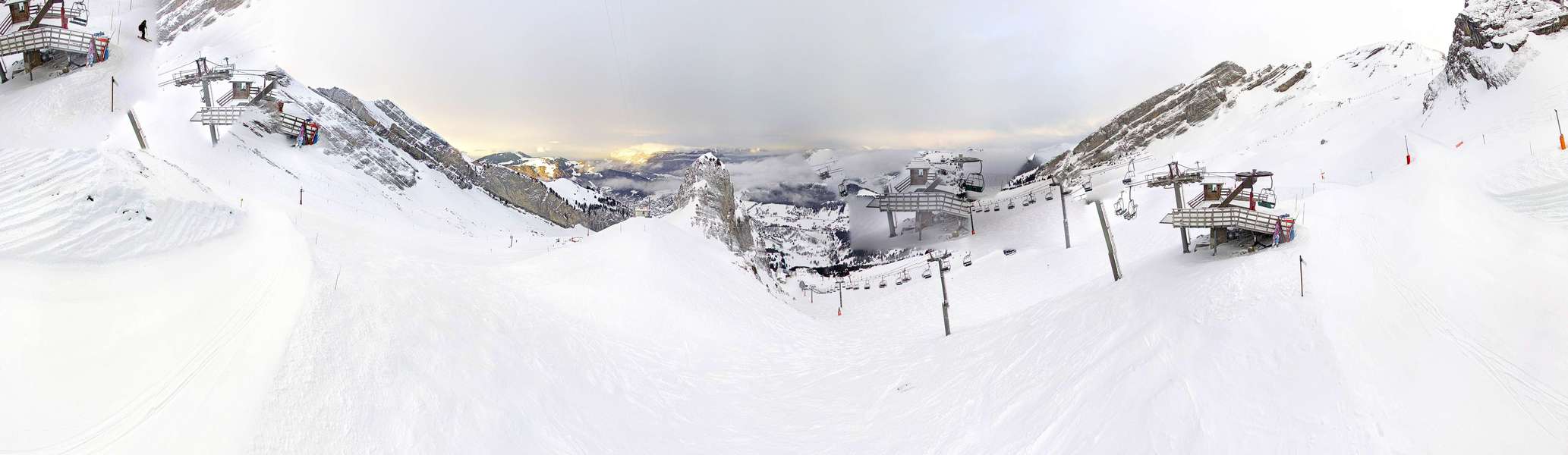 Webcam La Clusaz: Sommet de Bergerie