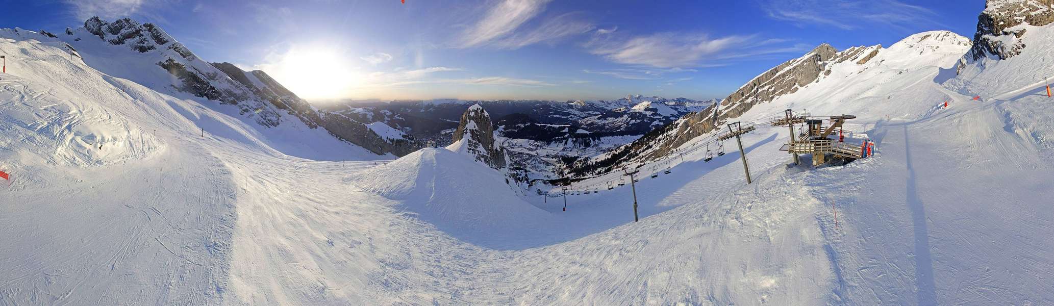 Webcam La Clusaz: Sommet de Bergerie