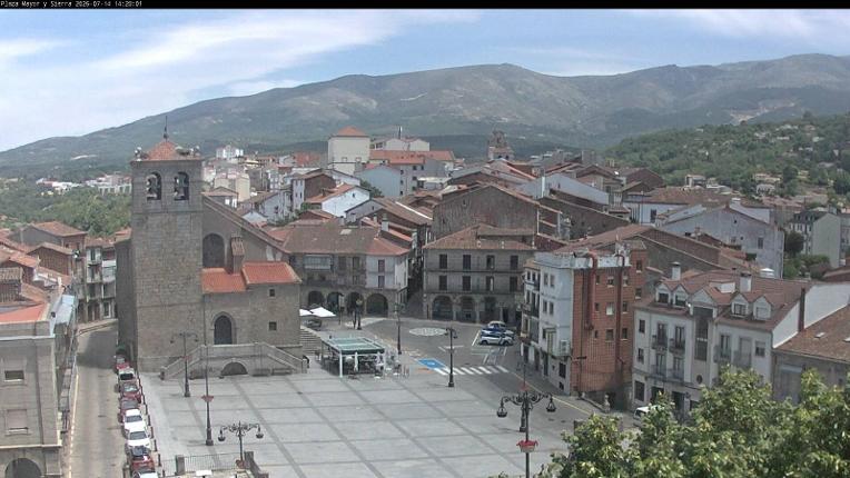 Webcam La Covatilla: Plaza de Bejar