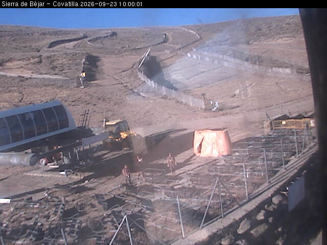 Webcam La Covatilla: Sierra de Bejar - 2000m.