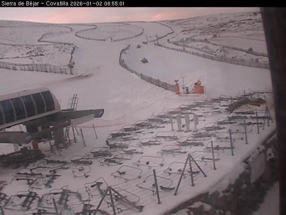 Webcam La Covatilla: Sierra de Bejar - 2000m.