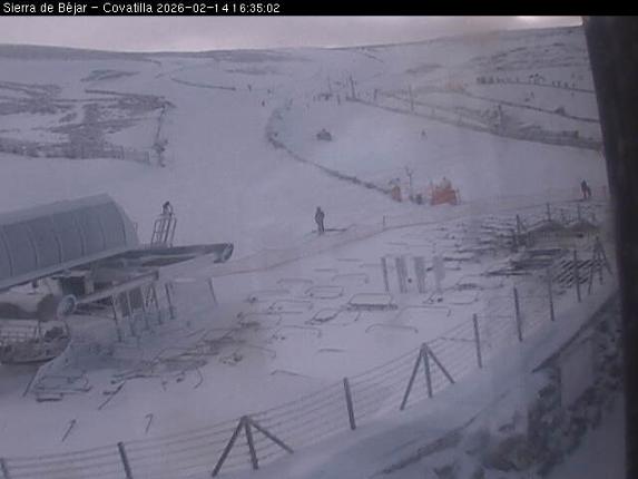 Webcam La Covatilla: Sierra de Bejar - 2000m.
