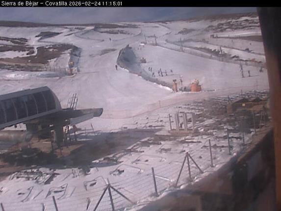 Webcam La Covatilla: Sierra de Bejar - 2000m.