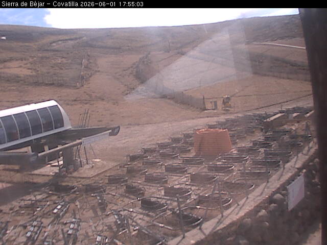 Webcam La Covatilla: Sierra de Bejar - 2000m.