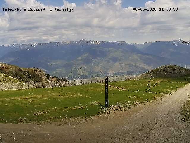 Webcam La Molina: Telecabina superior