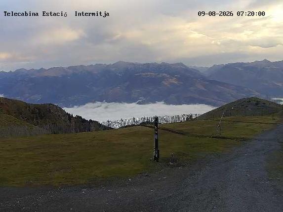 Webcam La Molina: Telecabina superior
