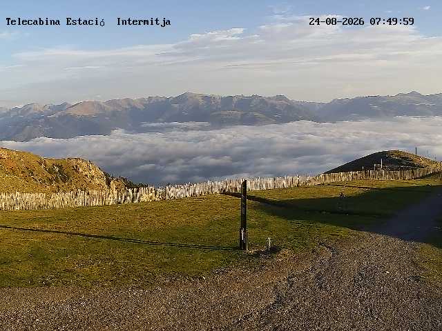 Webcam La Molina: Telecabina superior