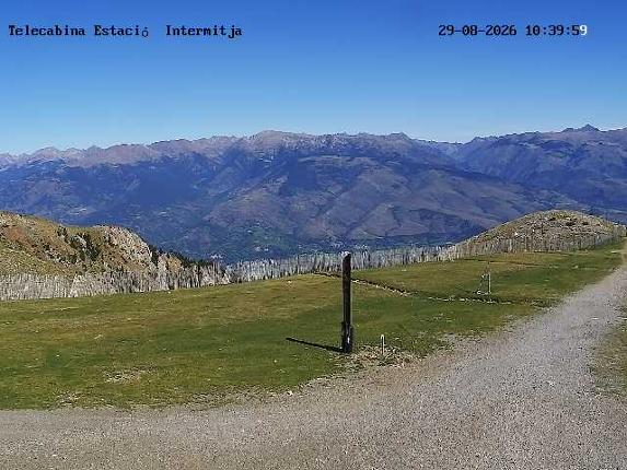 Webcam La Molina: Telecabina superior
