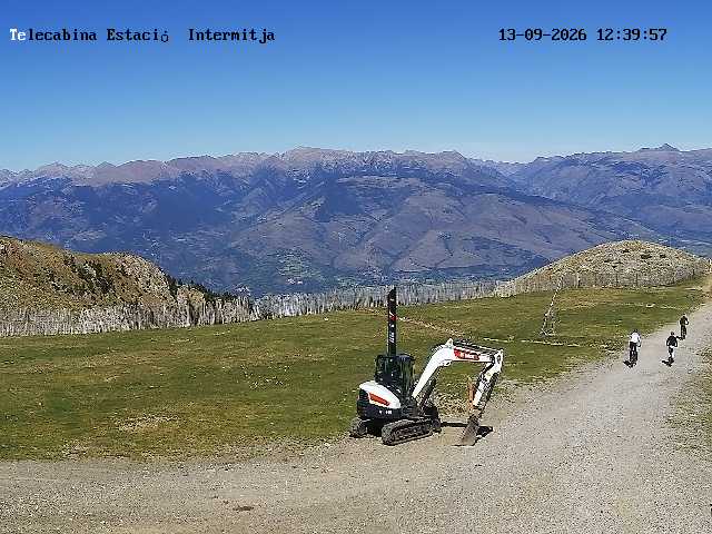 Webcam La Molina: Telecabina superior
