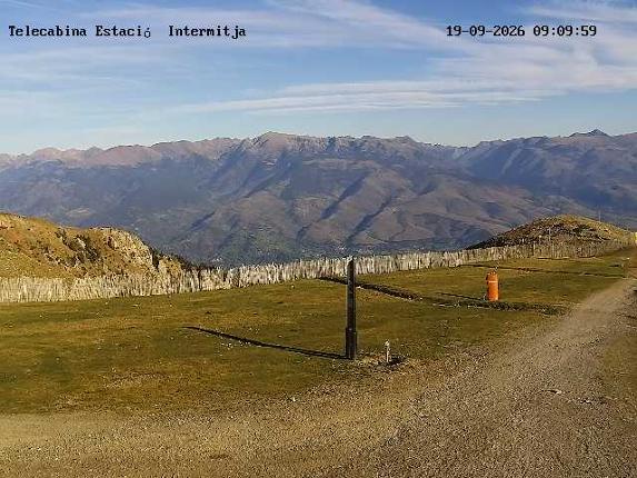 Webcam La Molina: Telecabina superior