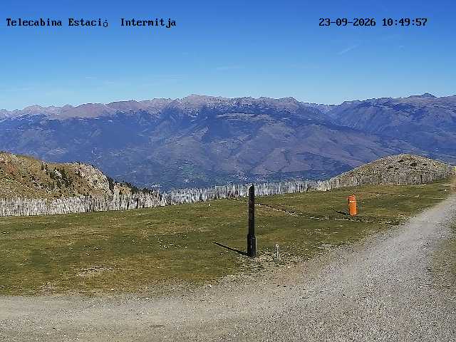 Webcam La Molina: Telecabina superior