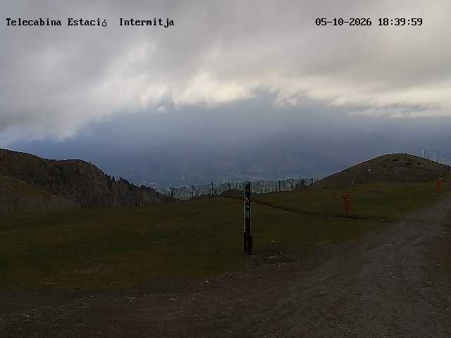 Webcam La Molina: Telecabina superior