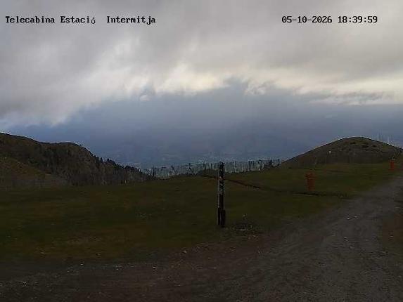 Webcam La Molina: Telecabina superior