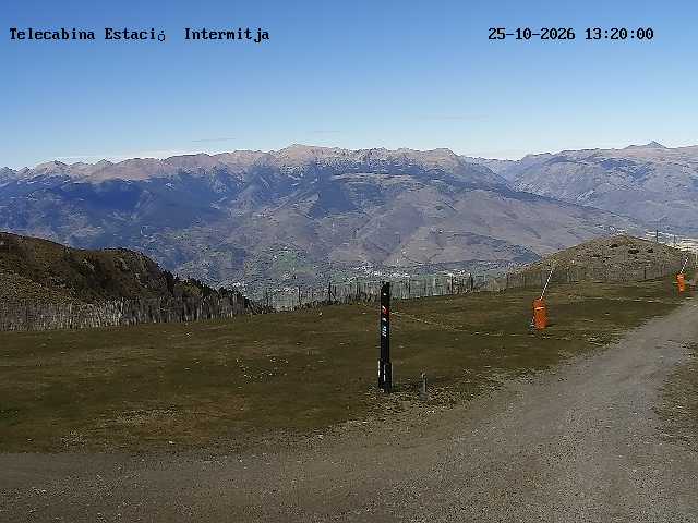 Webcam La Molina: Telecabina superior
