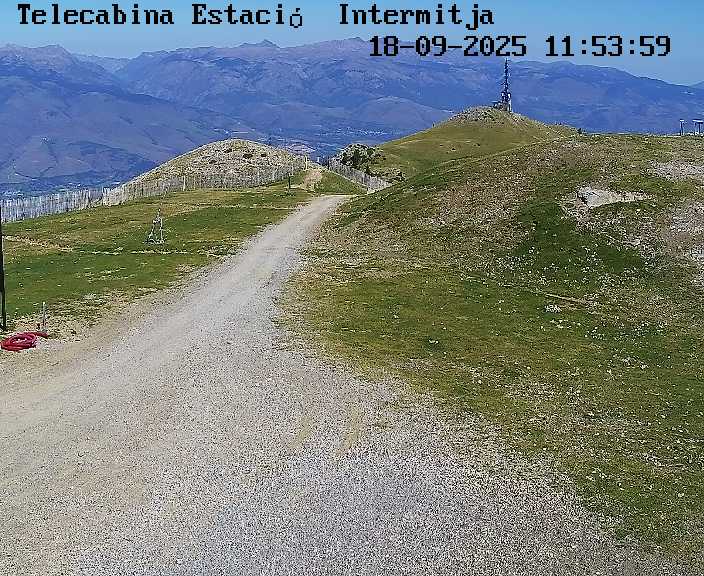Webcam La Molina: Telecabina superior