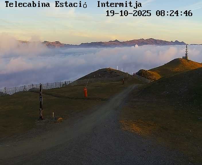 Webcam La Molina: Telecabina superior