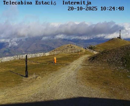 Webcam La Molina: Telecabina superior