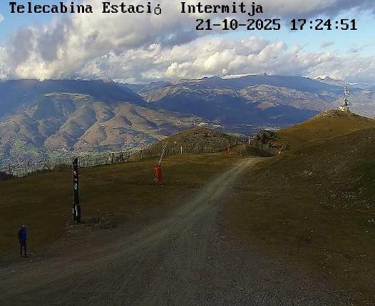 Webcam La Molina: Telecabina superior