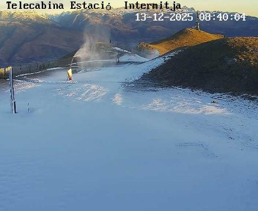 Webcam La Molina: Telecabina superior